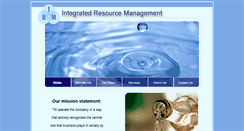 Desktop Screenshot of irmwater.com